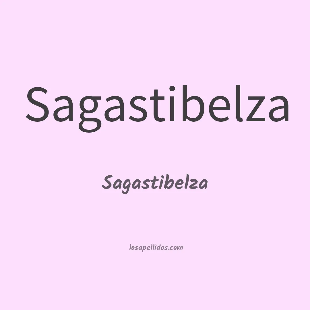 Sagastibelza en chino