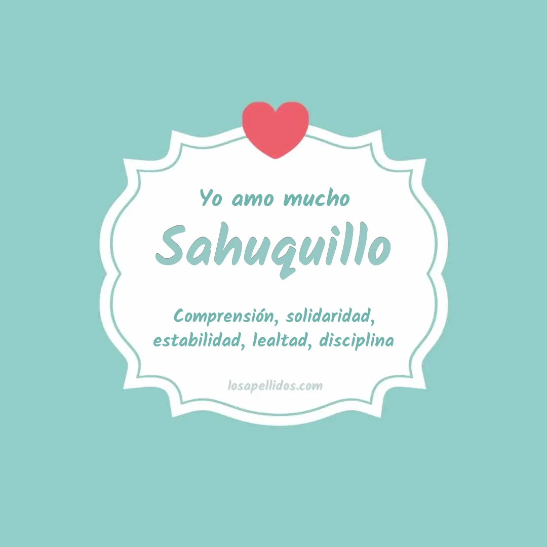 Yo amo mucho Sahuquillo