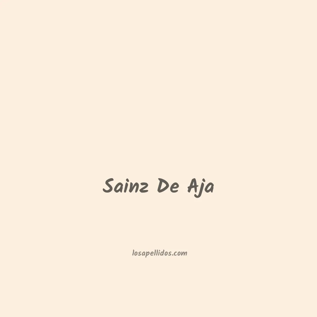 Sainz de aja en chino