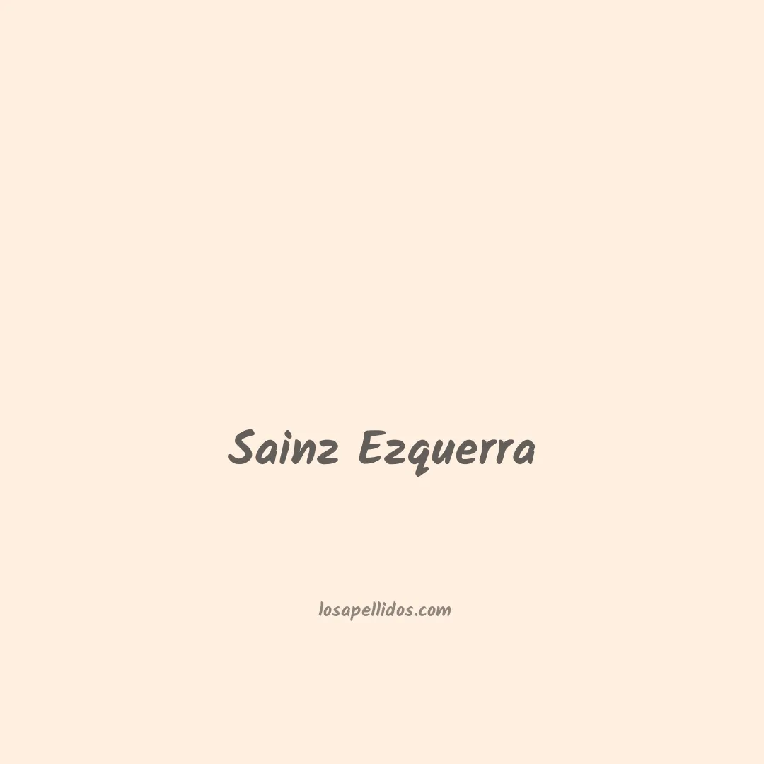 Sainz ezquerra en chino