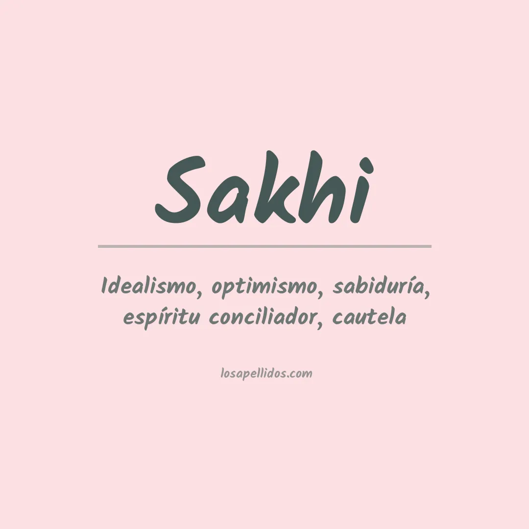 Apellido Sakhi