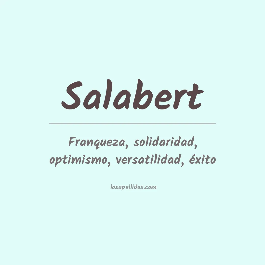 Apellido Salabert