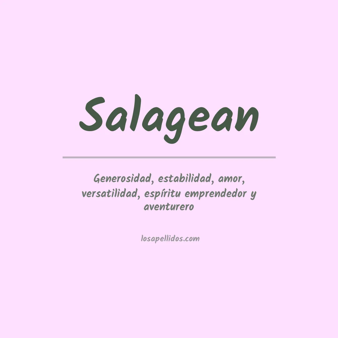 Apellido Salagean