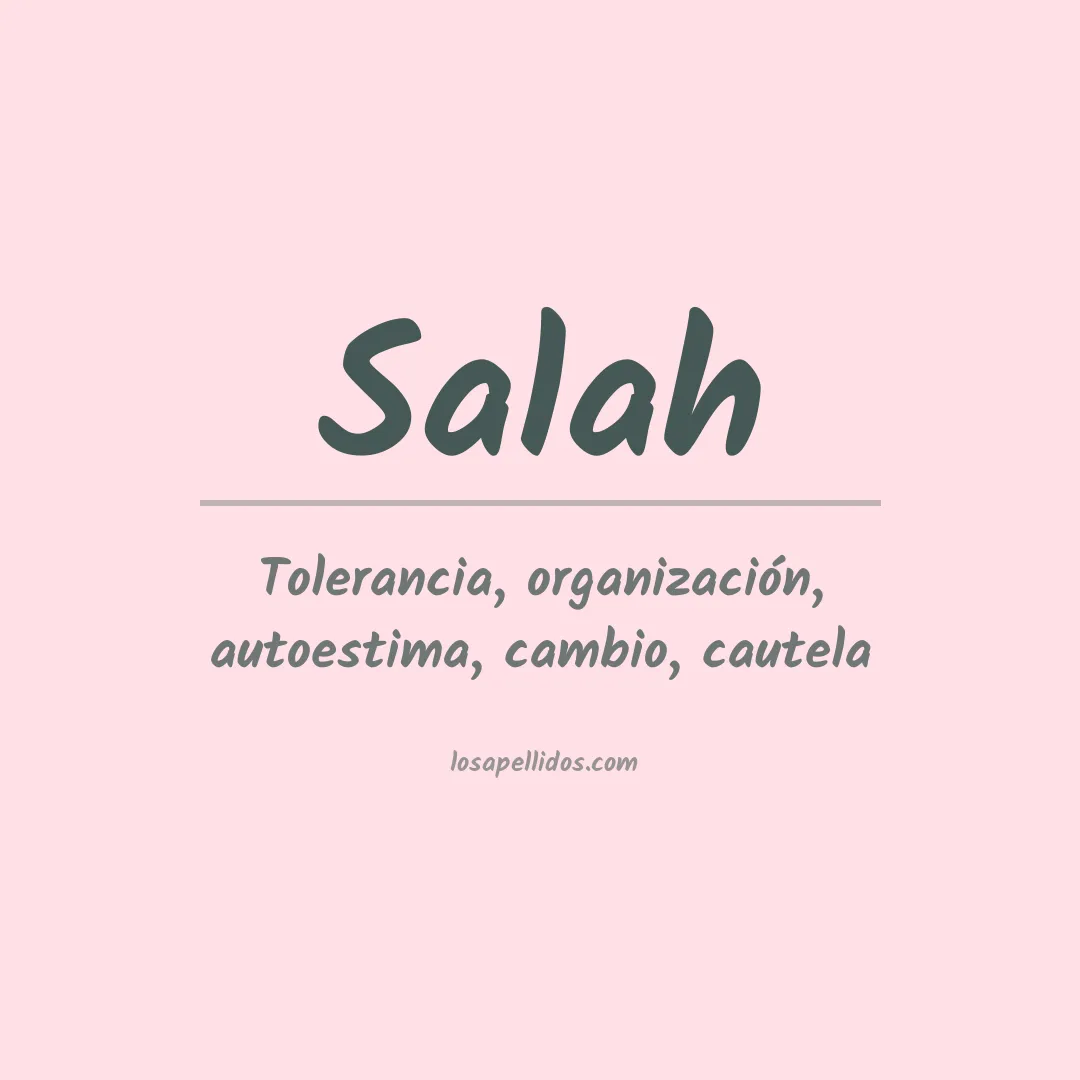 Apellido Salah