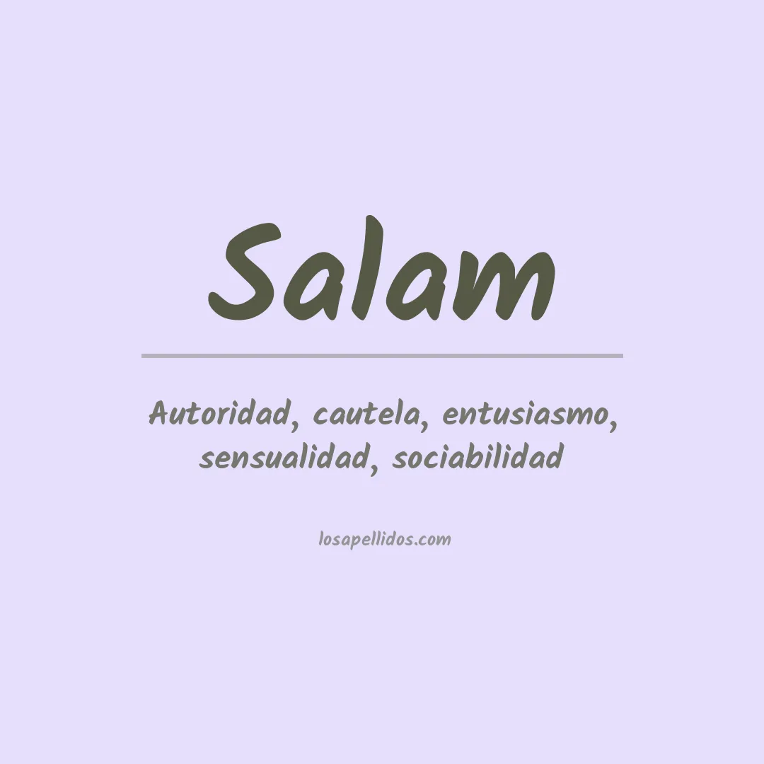 Apellido Salam