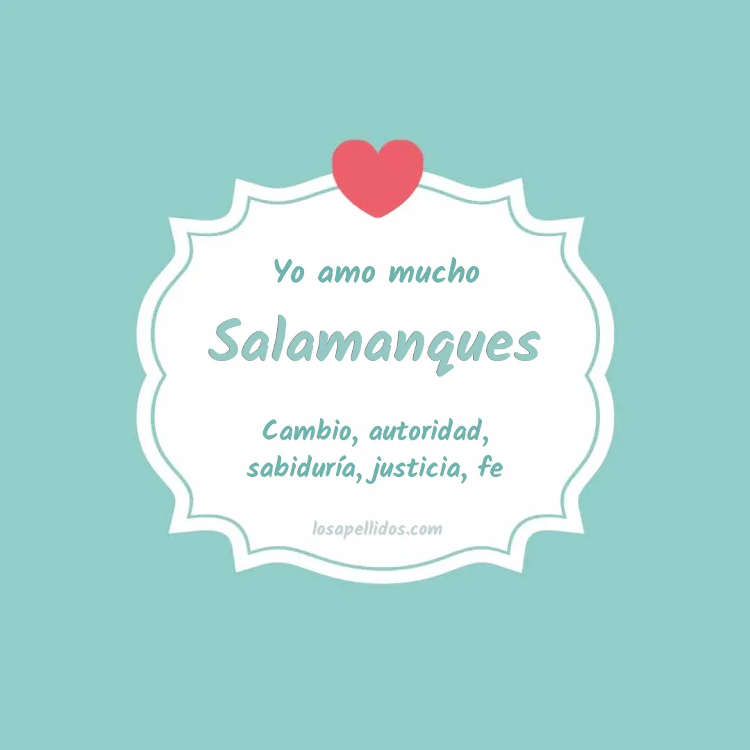 Yo amo mucho Salamanques
