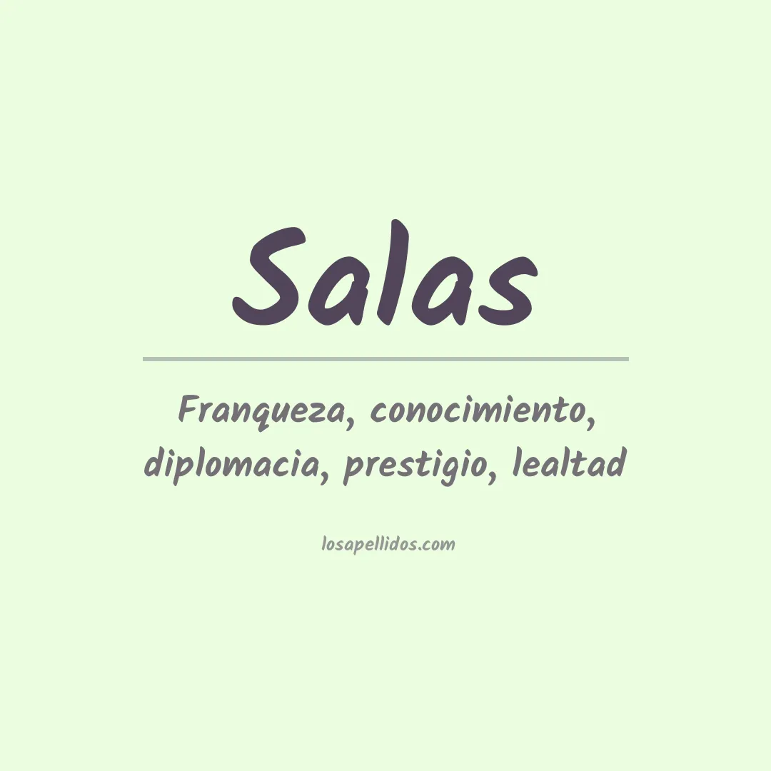 Apellido Salas