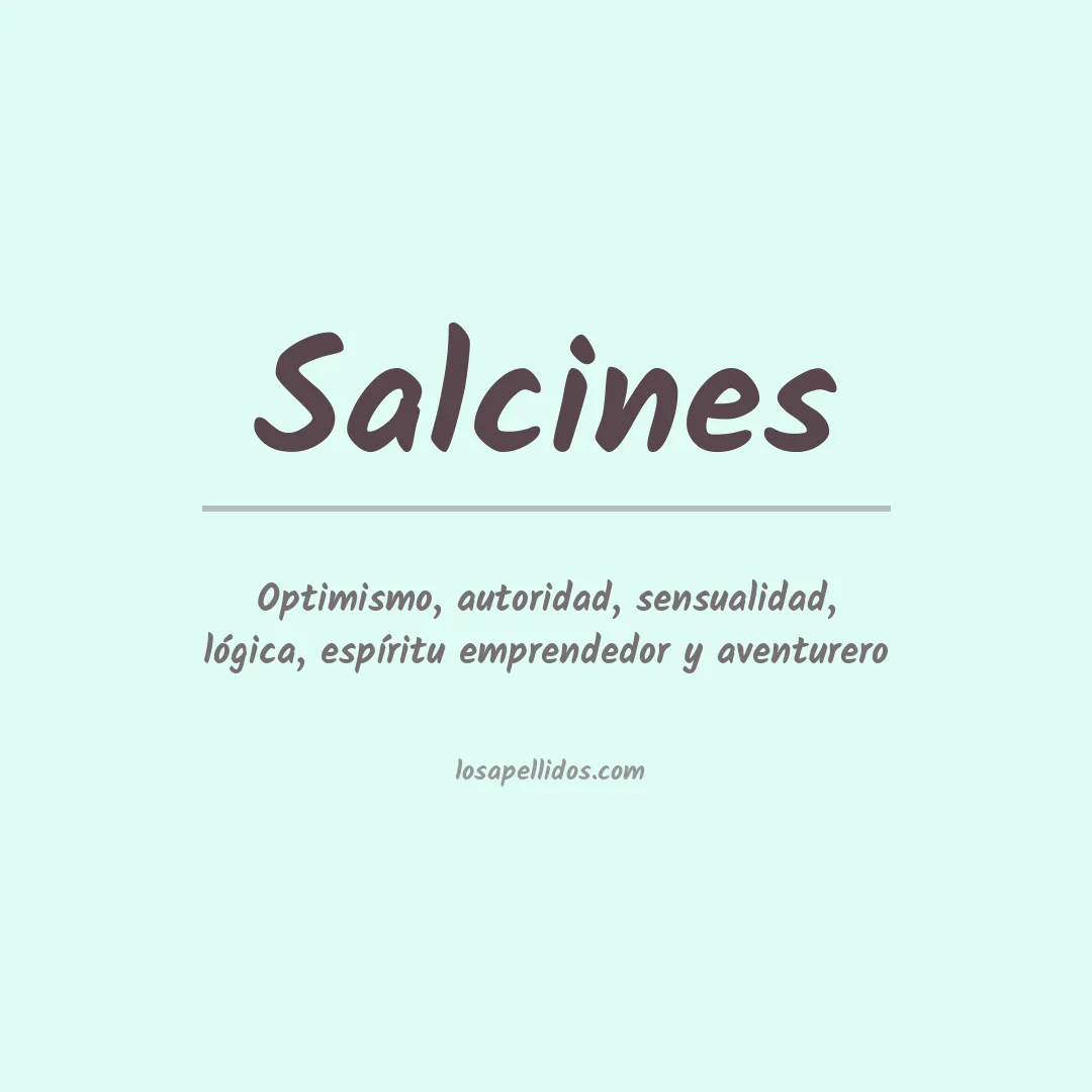 Apellido Salcines