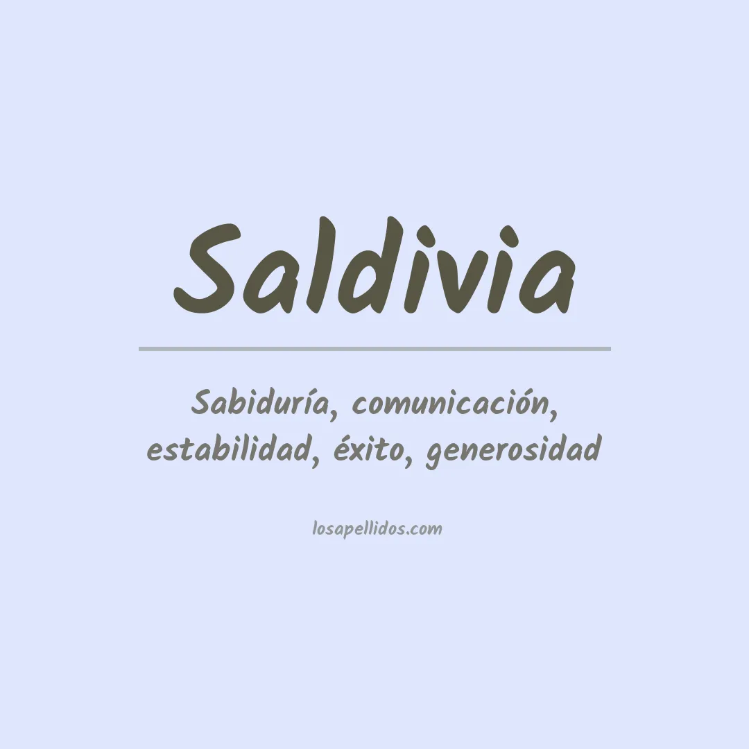 Apellido Saldivia