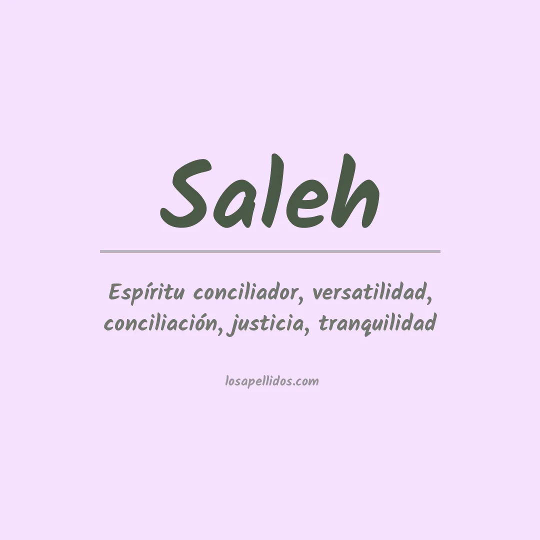 Apellido Saleh