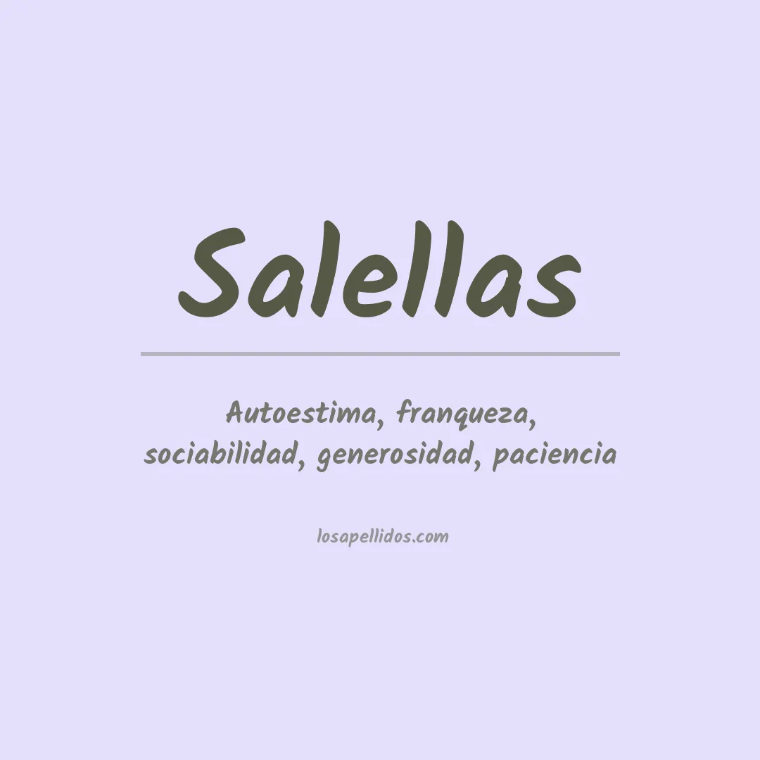Apellido Salellas