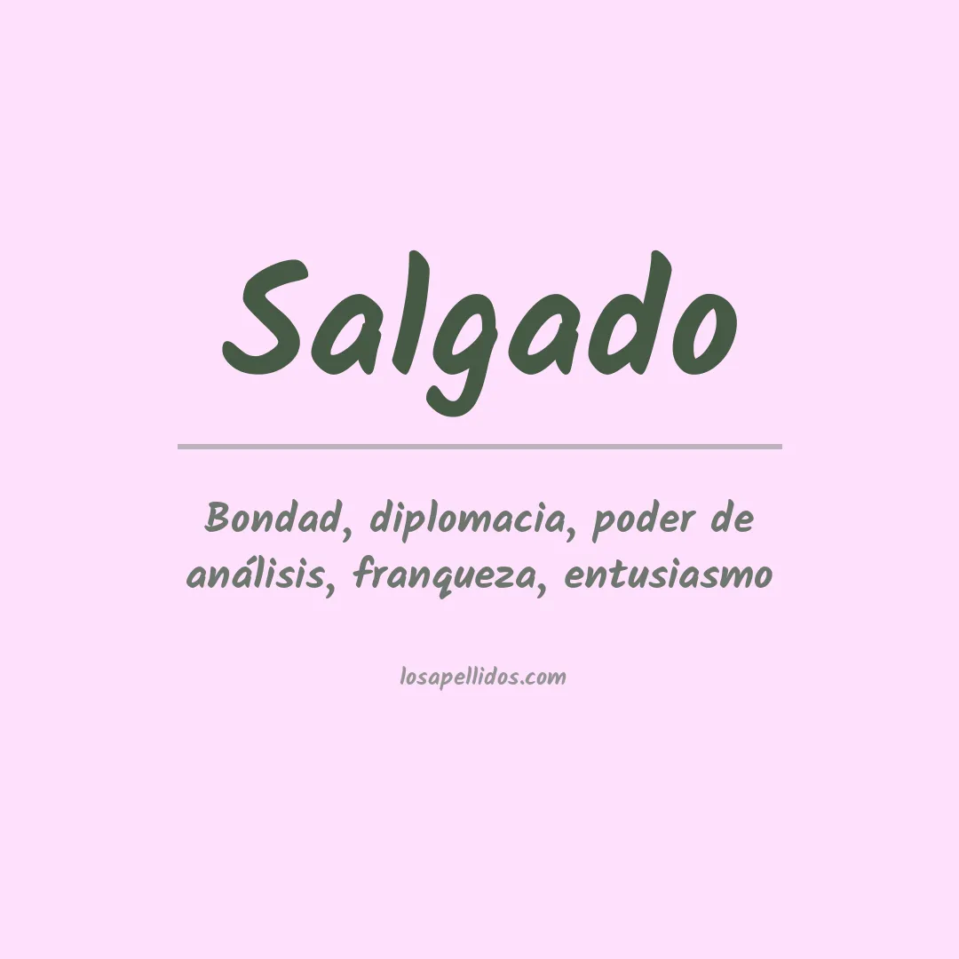 Apellido Salgado
