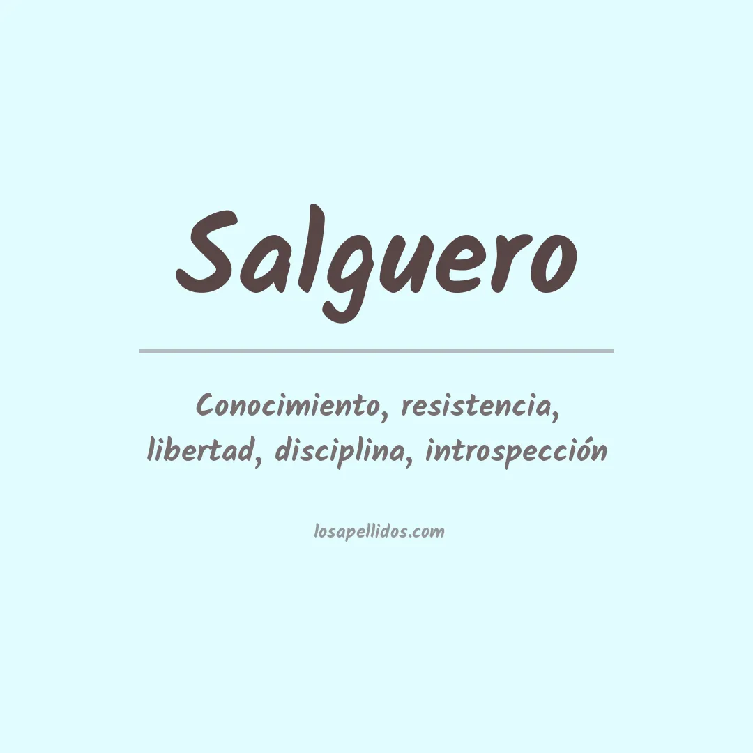 Apellido Salguero
