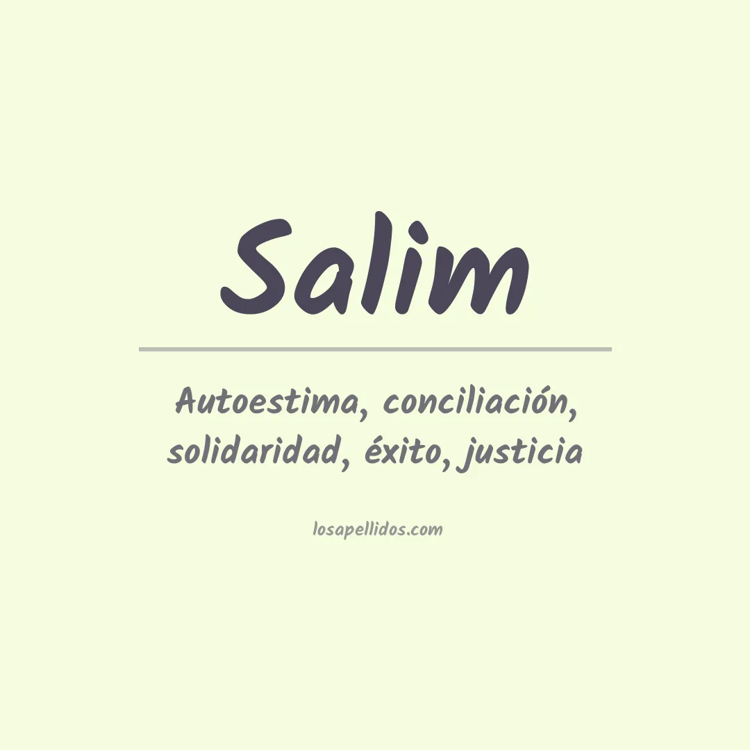 Apellido Salim