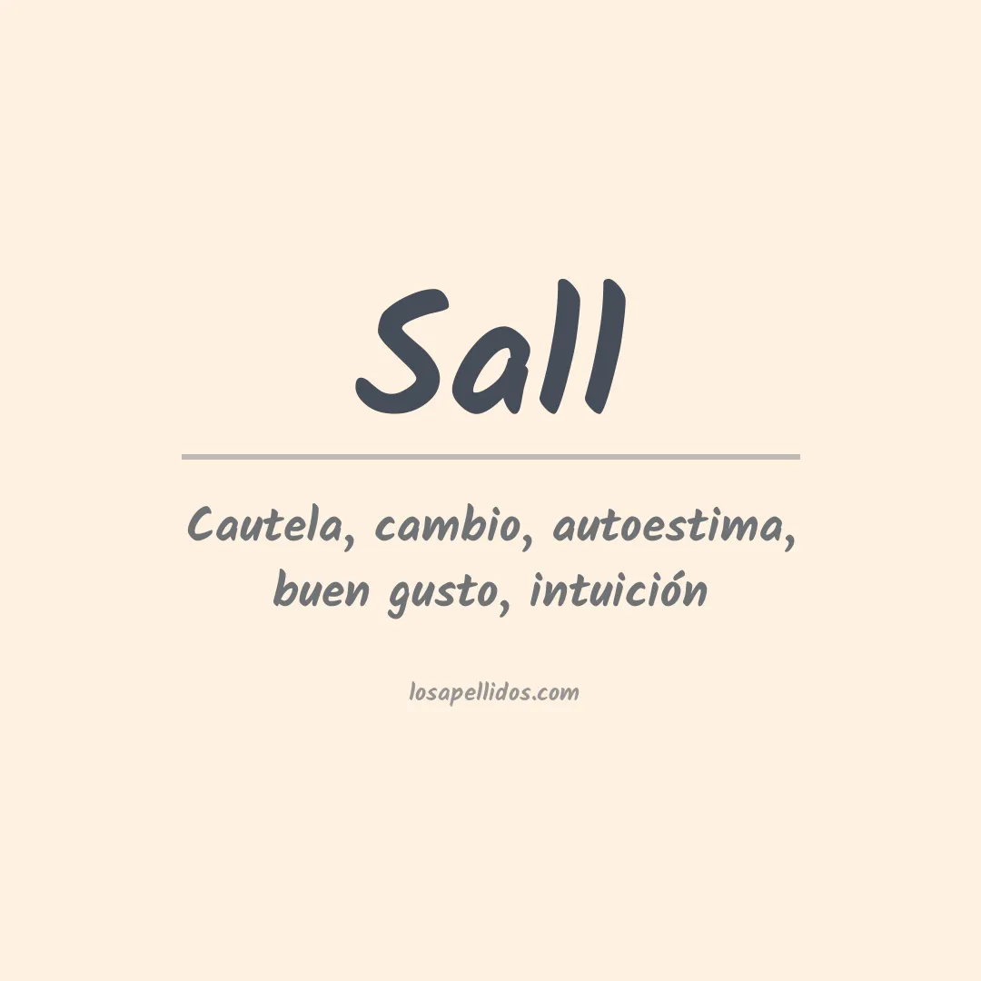 Apellido Sall