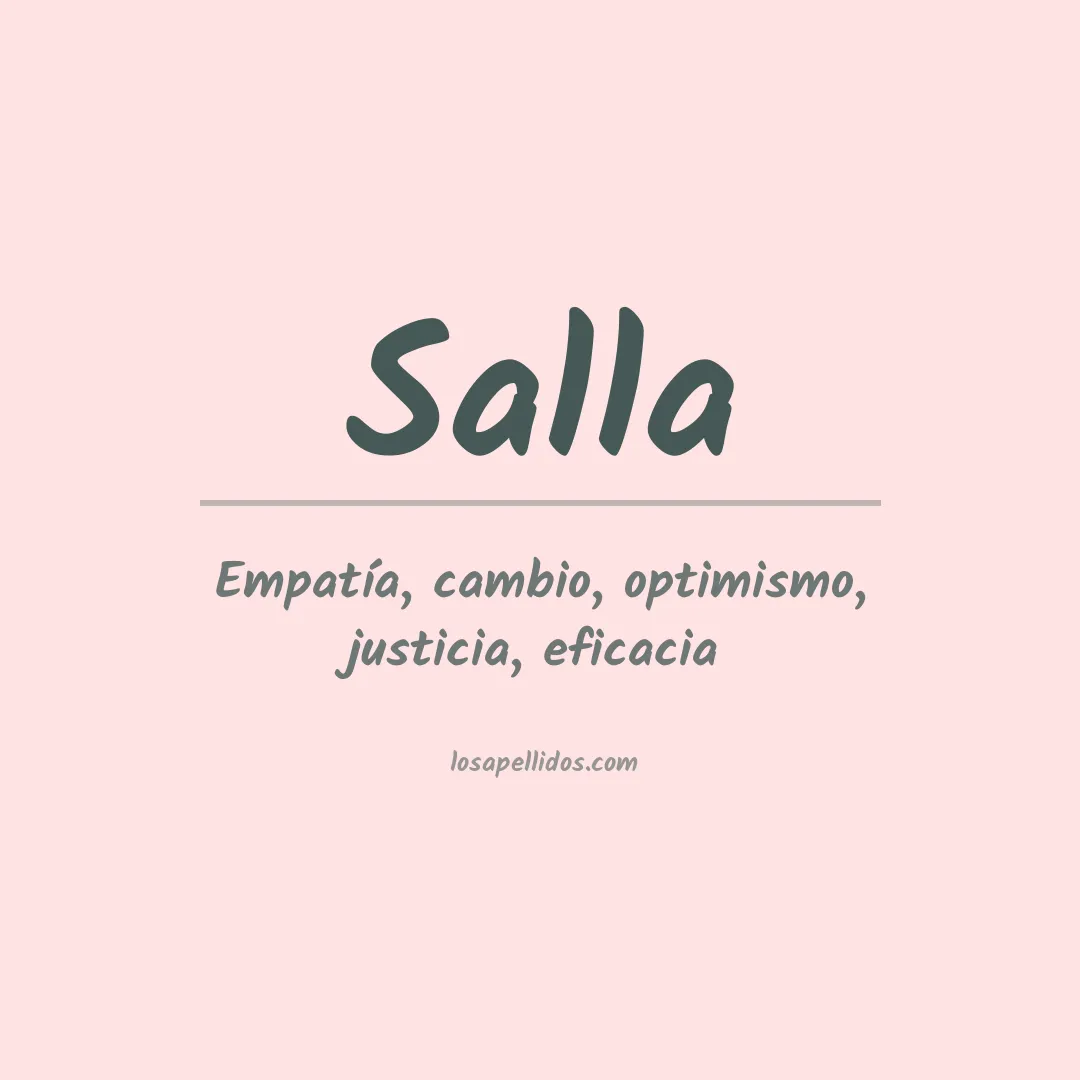 Apellido Salla