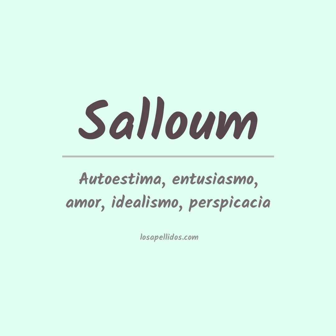 Apellido Salloum