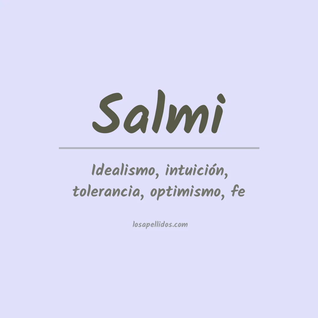 Apellido Salmi
