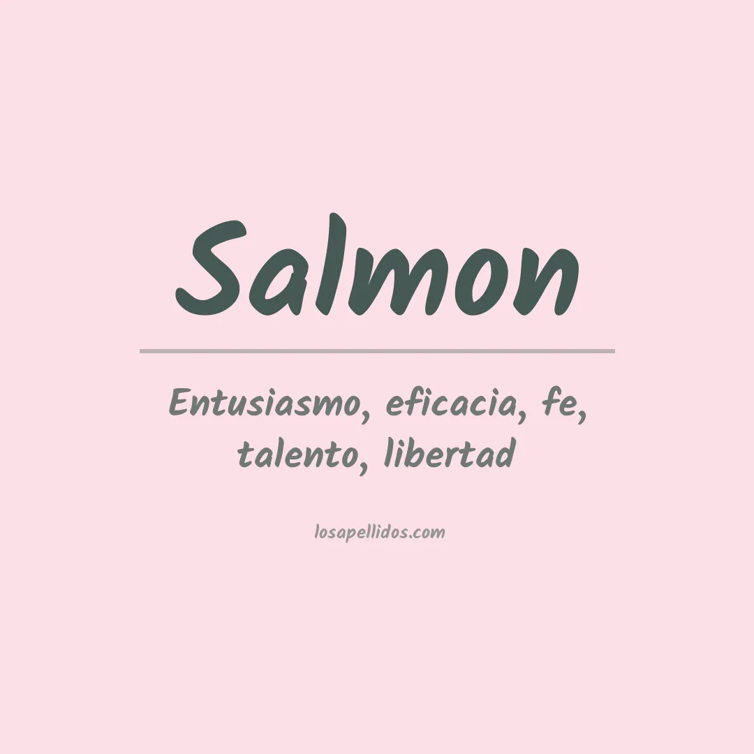 Apellido Salmon