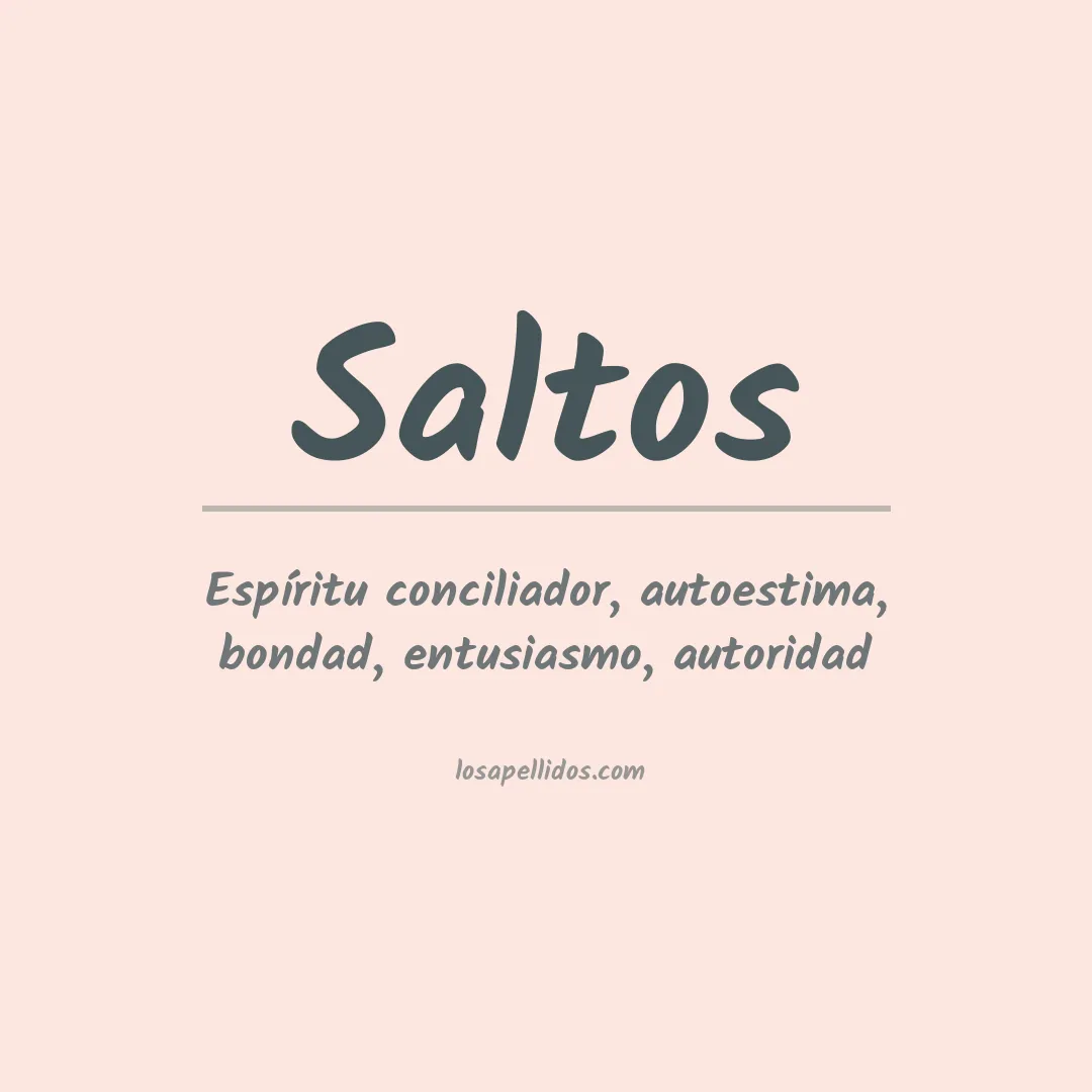 Apellido Saltos