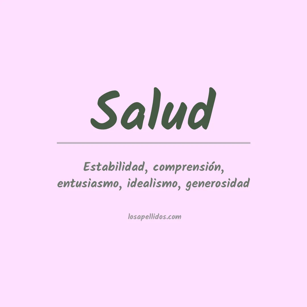 Apellido Salud
