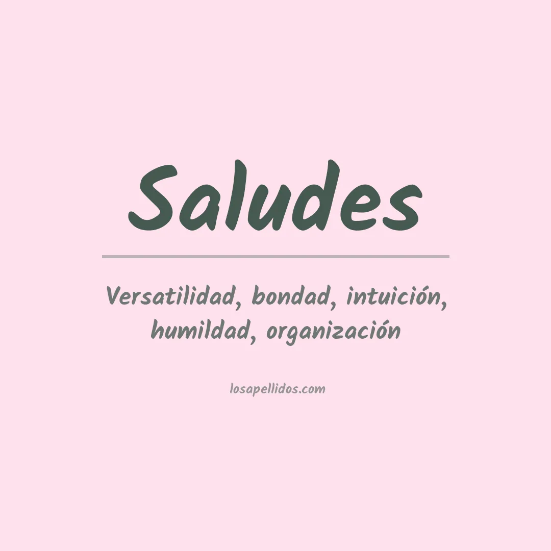 Apellido Saludes