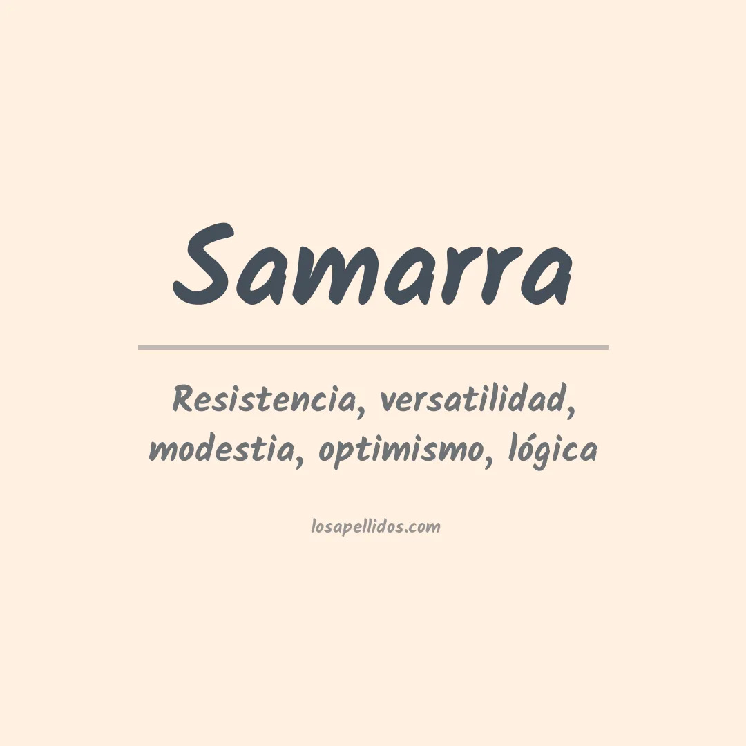 Apellido Samarra