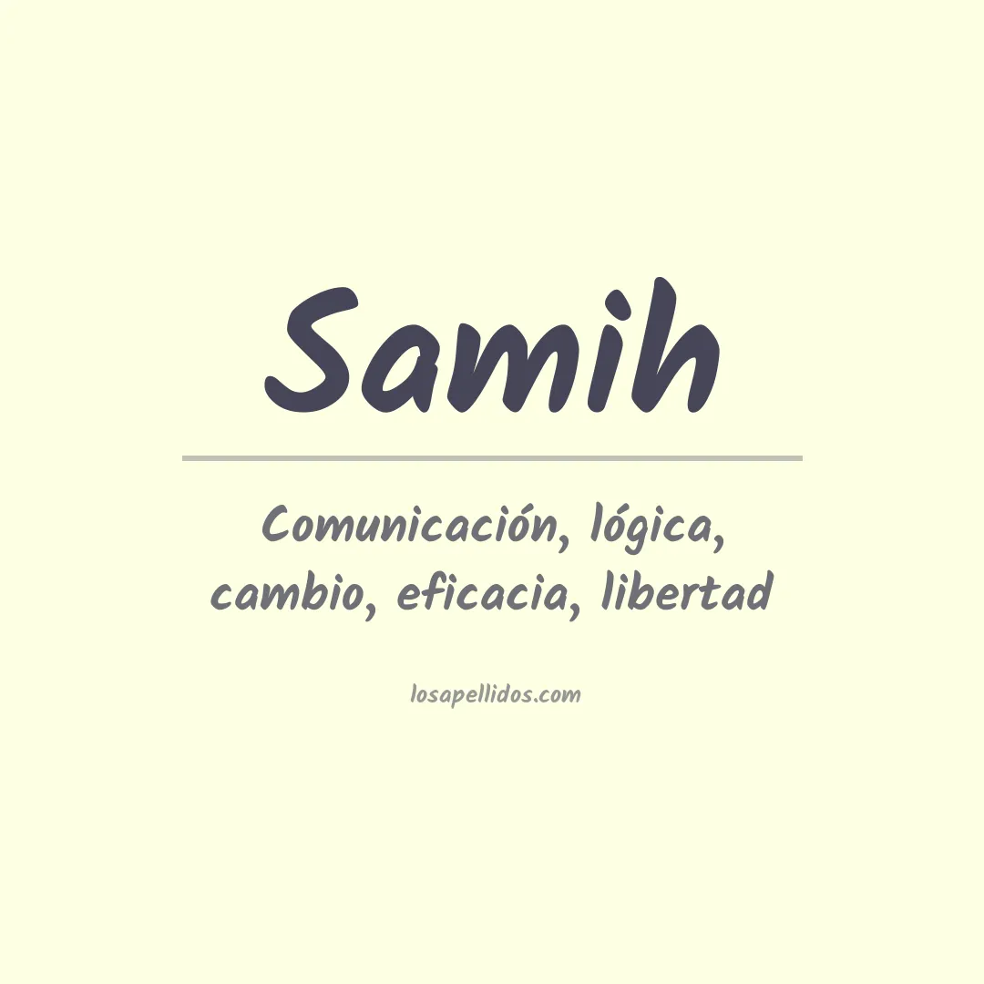 Apellido Samih