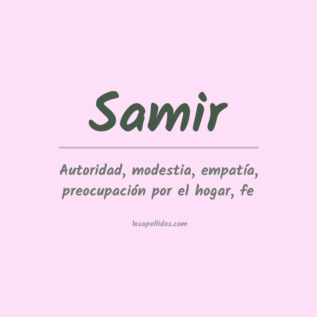 Apellido Samir
