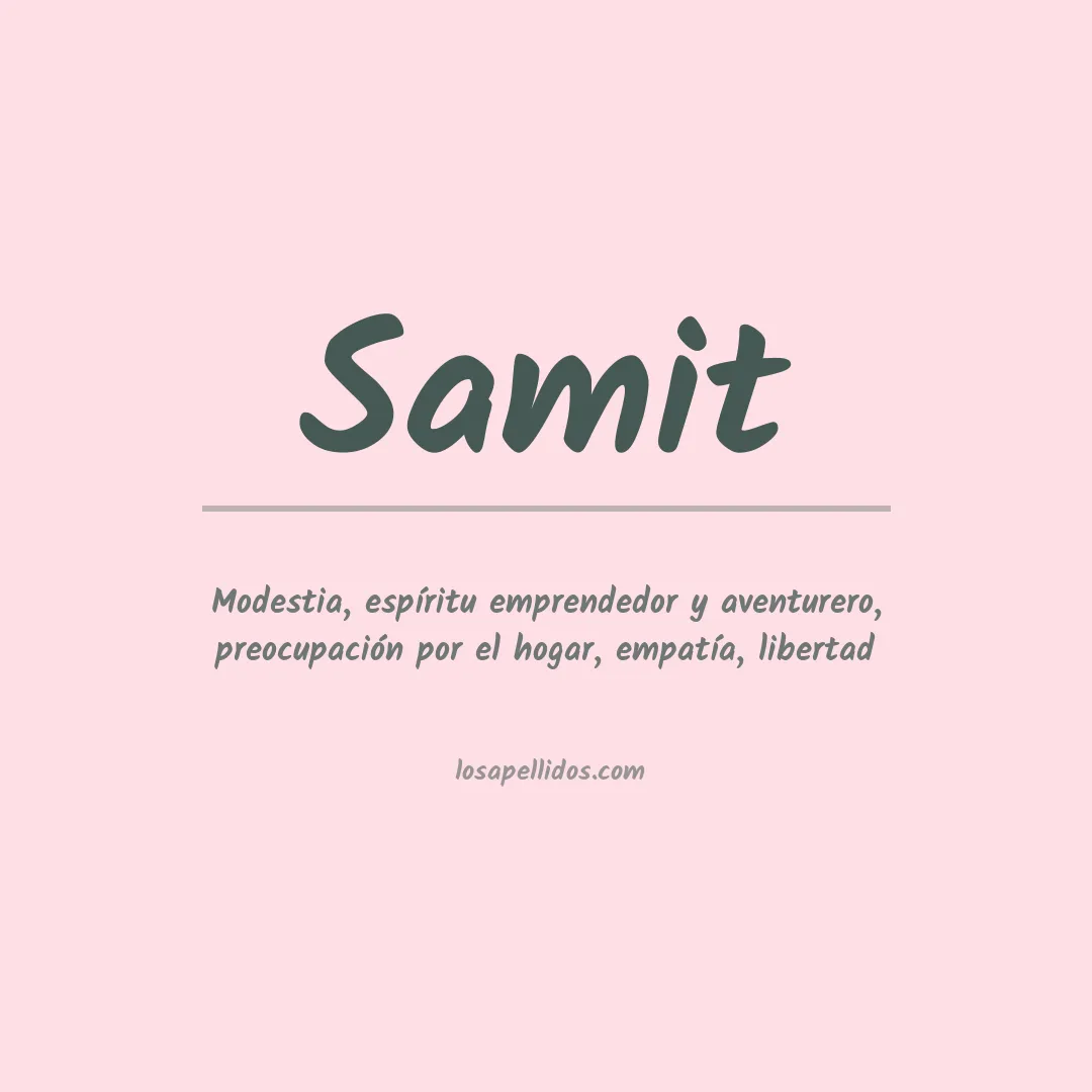 Apellido Samit