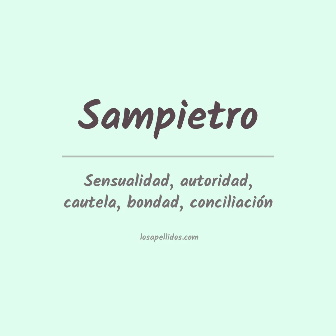 Apellido Sampietro