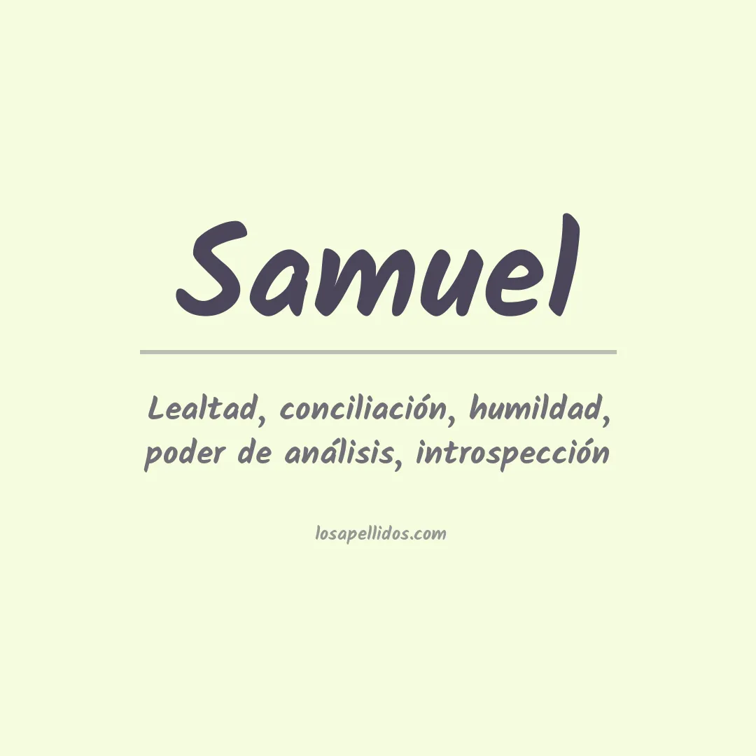 Apellido Samuel