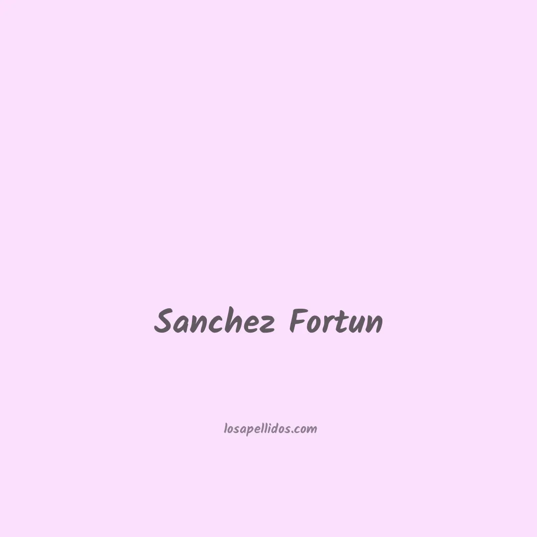 Sanchez fortun en chino