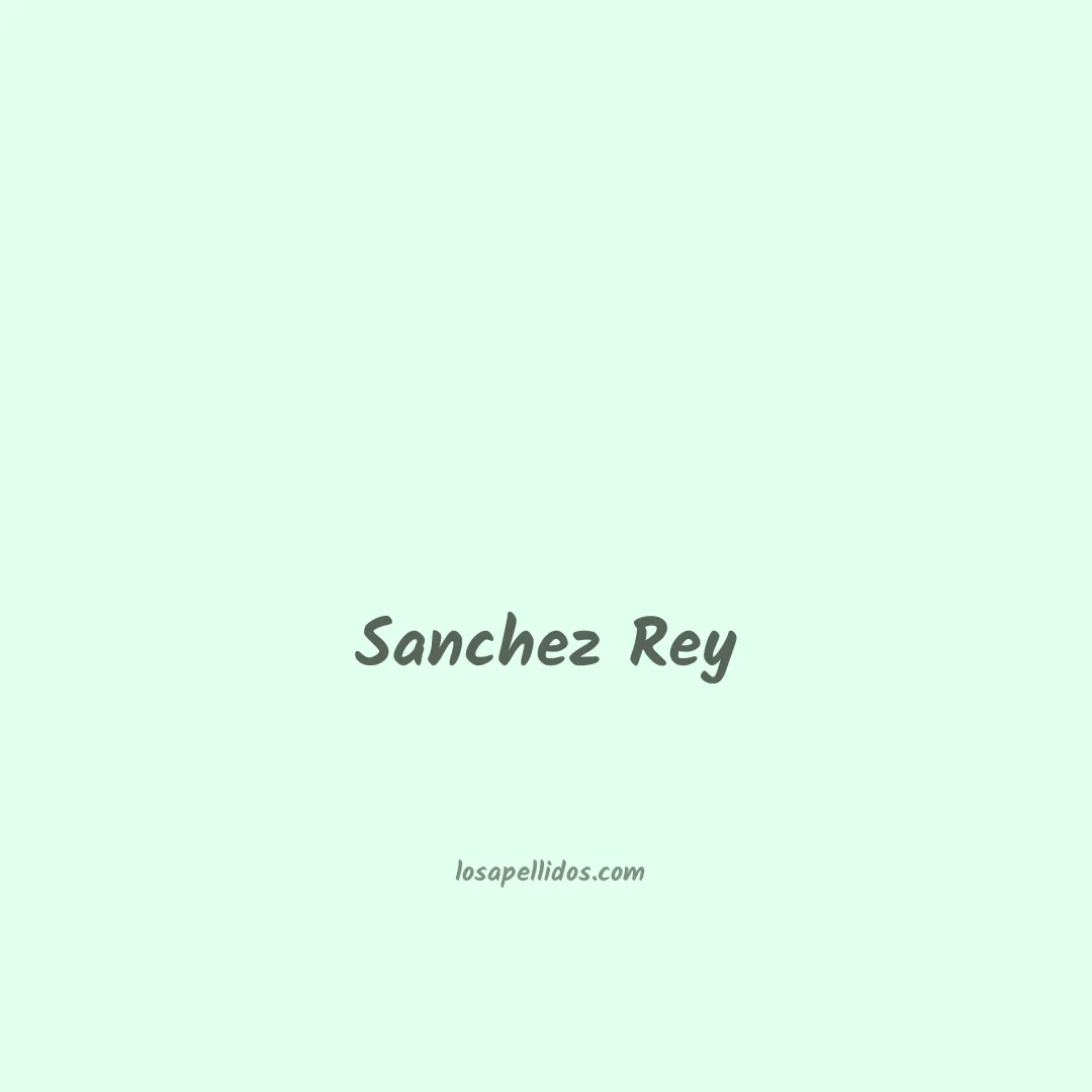 Sanchez rey en chino