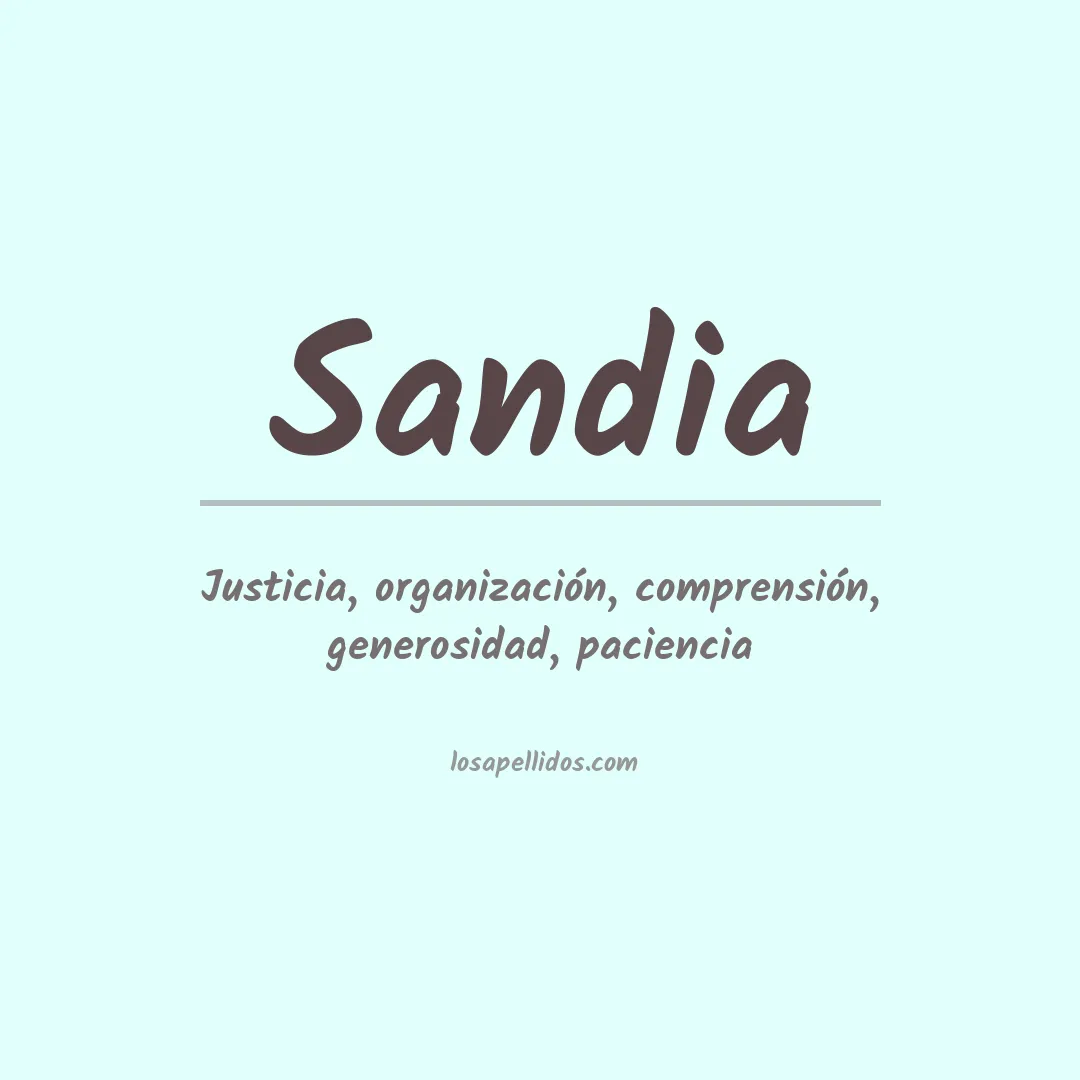 Apellido Sandia