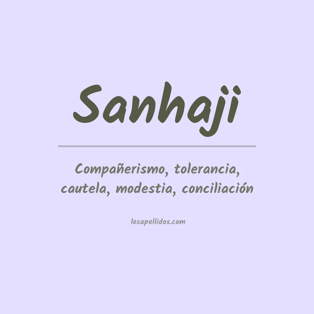 Apellido Sanhaji