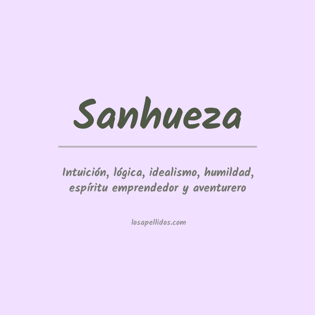 Apellido Sanhueza