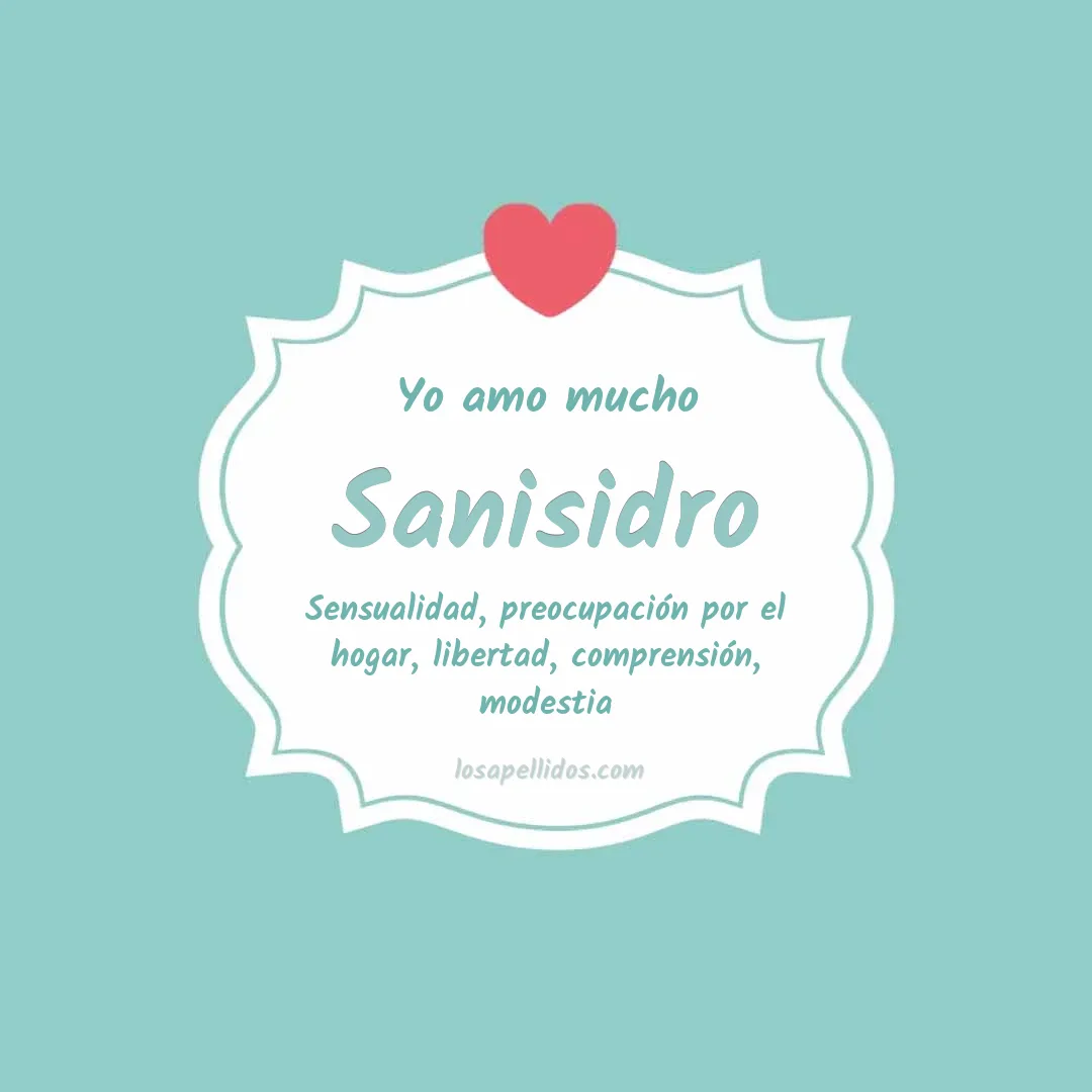 Yo amo mucho Sanisidro