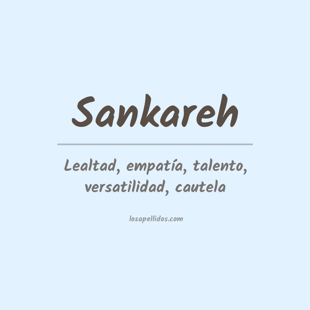 Apellido Sankareh