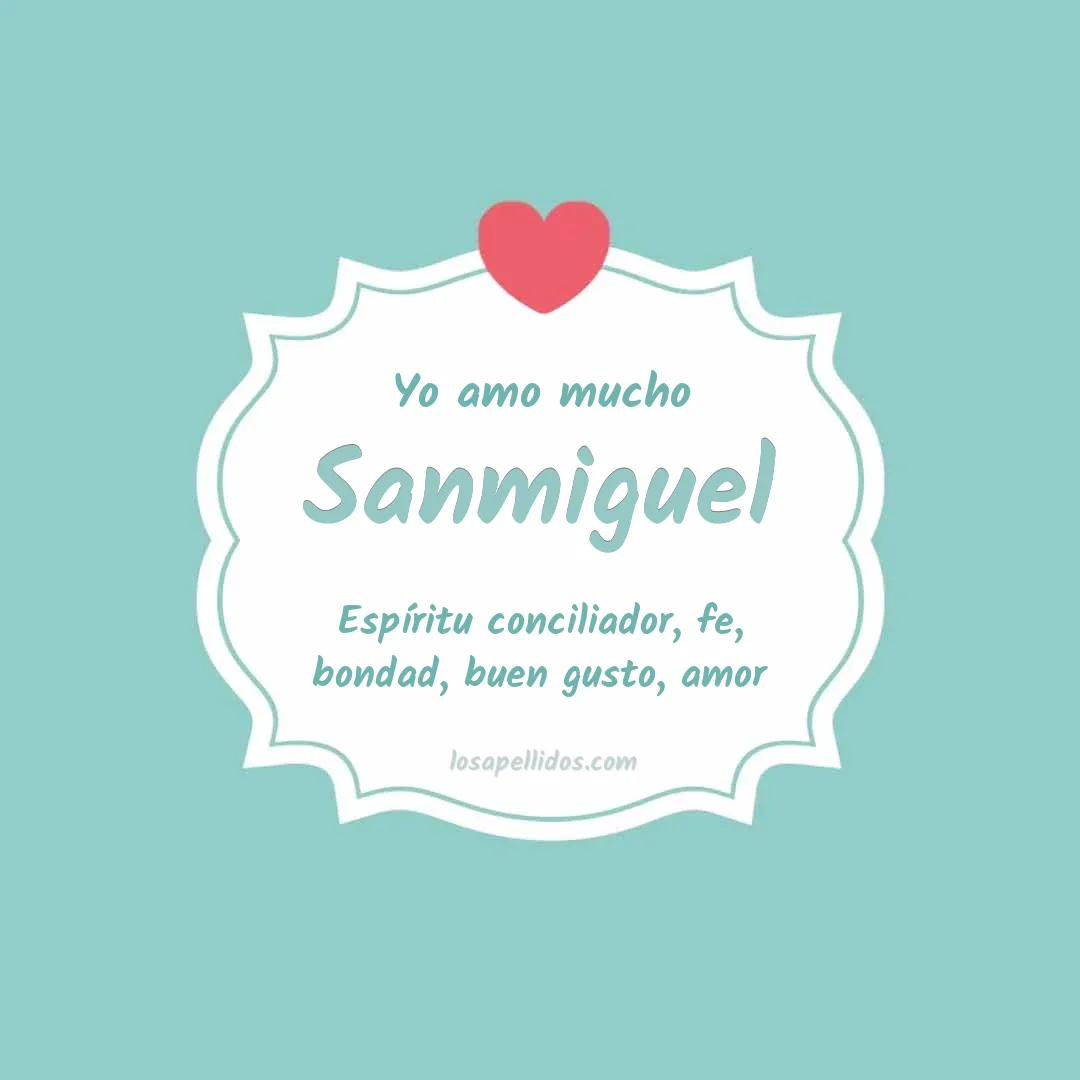 Yo amo mucho Sanmiguel