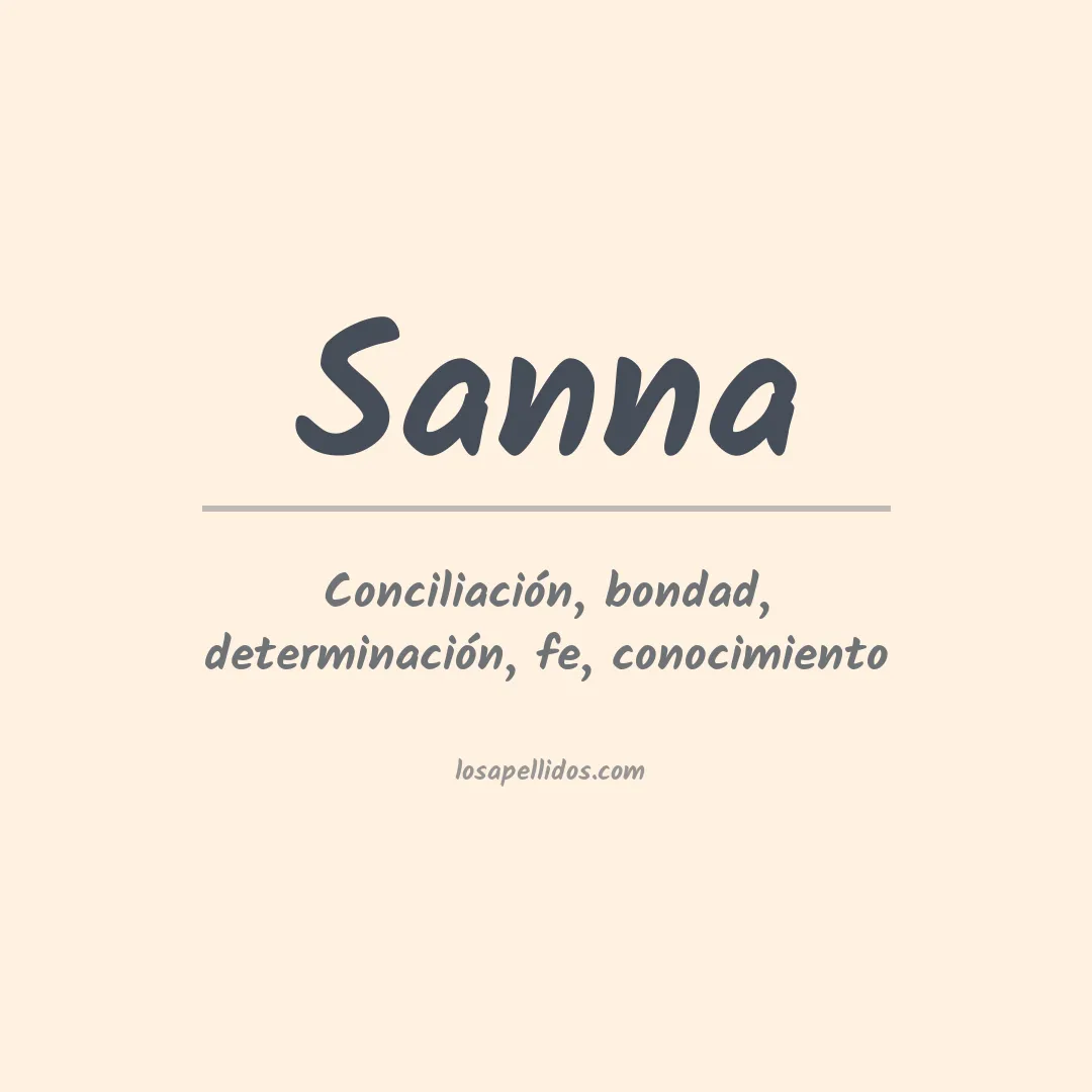 Apellido Sanna