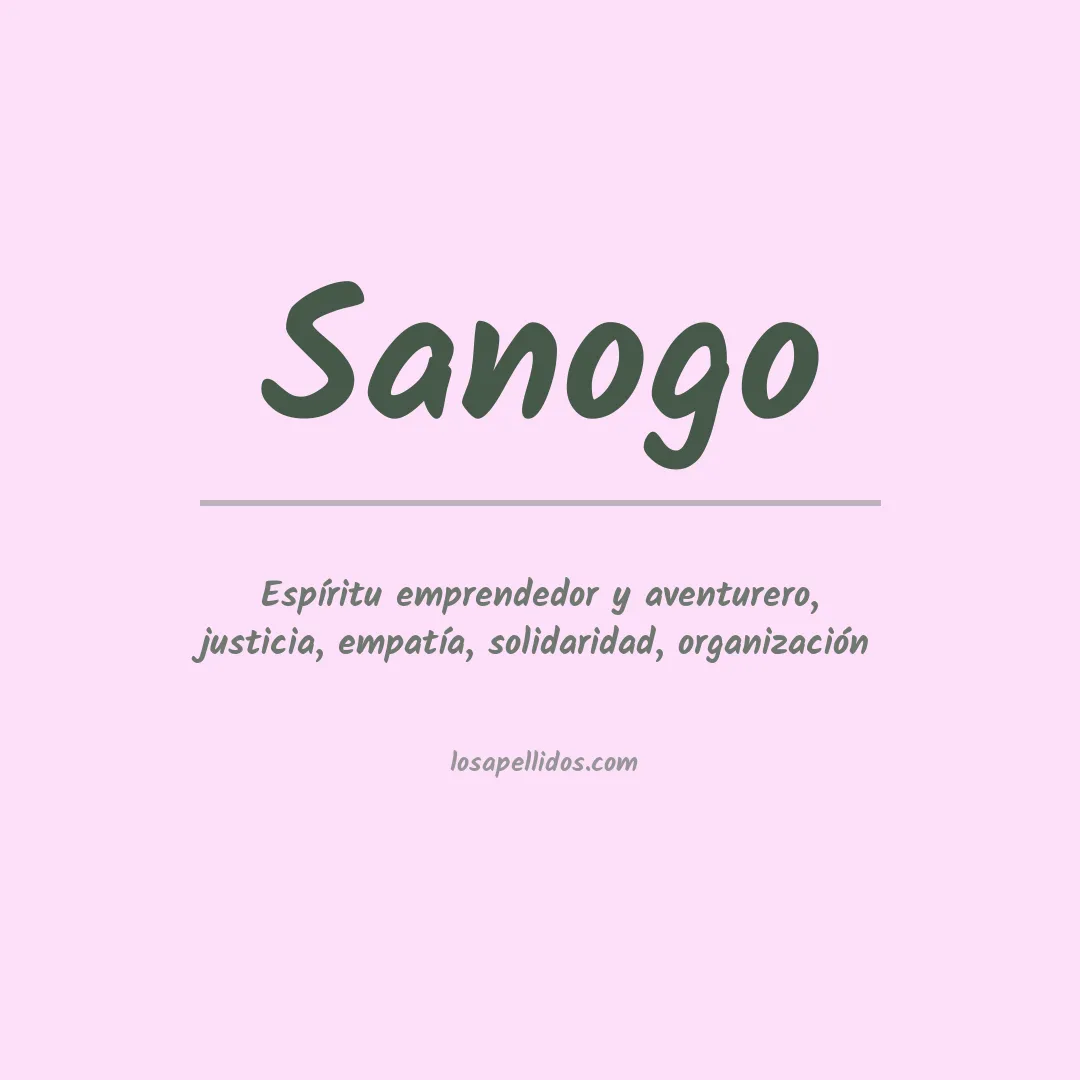 Apellido Sanogo