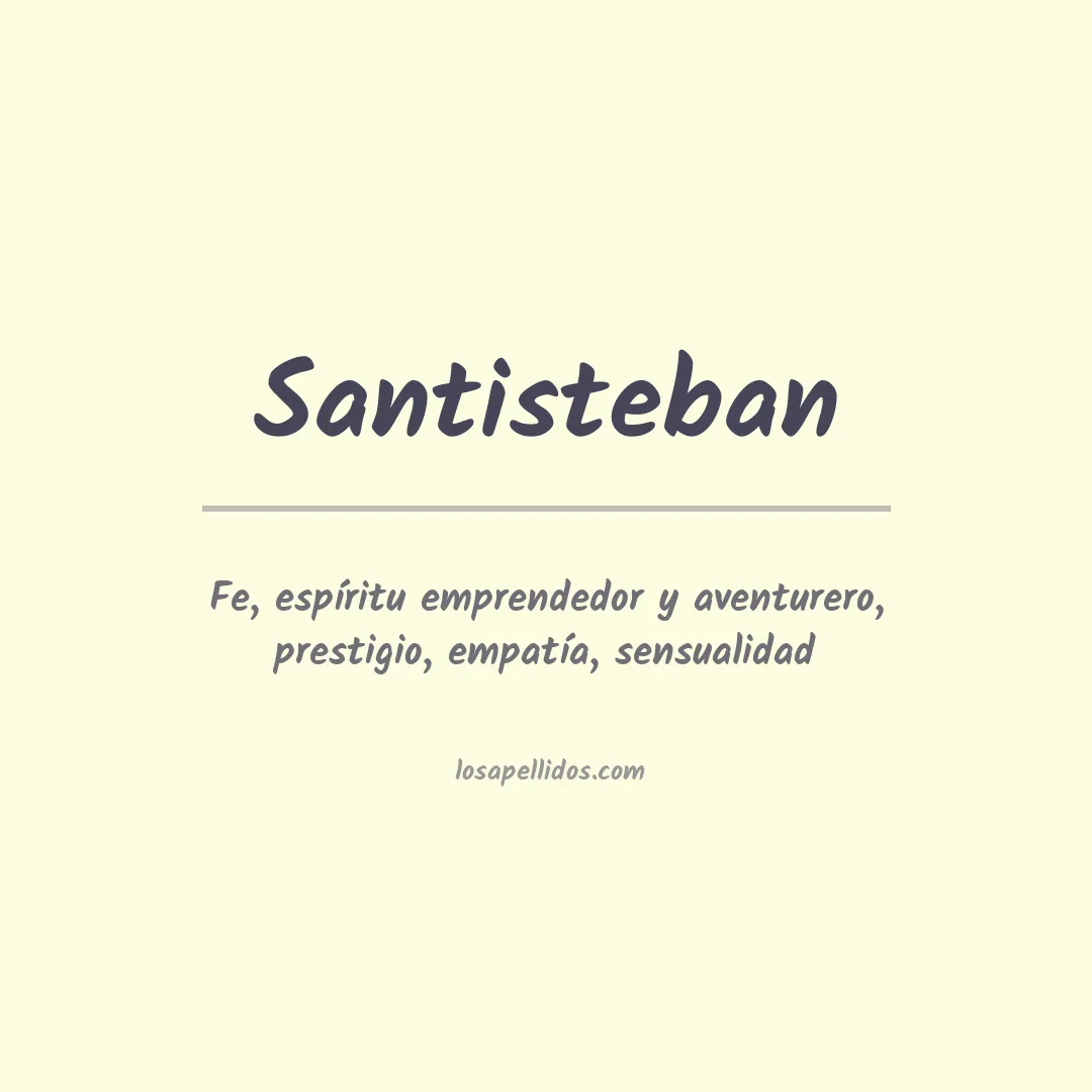 Apellido Santisteban