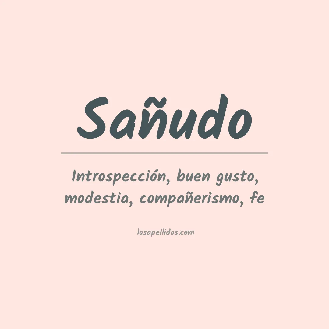 Apellido Sañudo