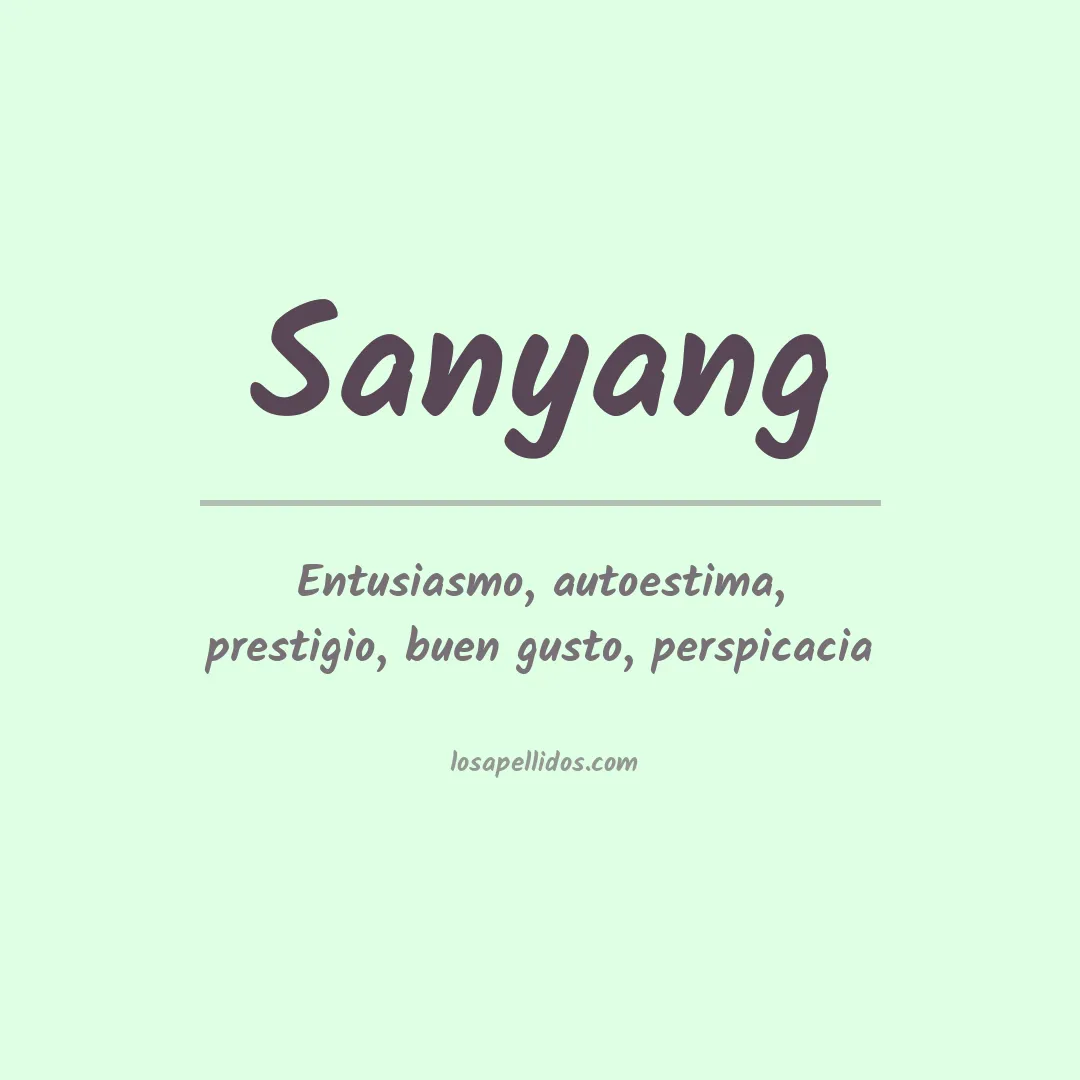 Apellido Sanyang