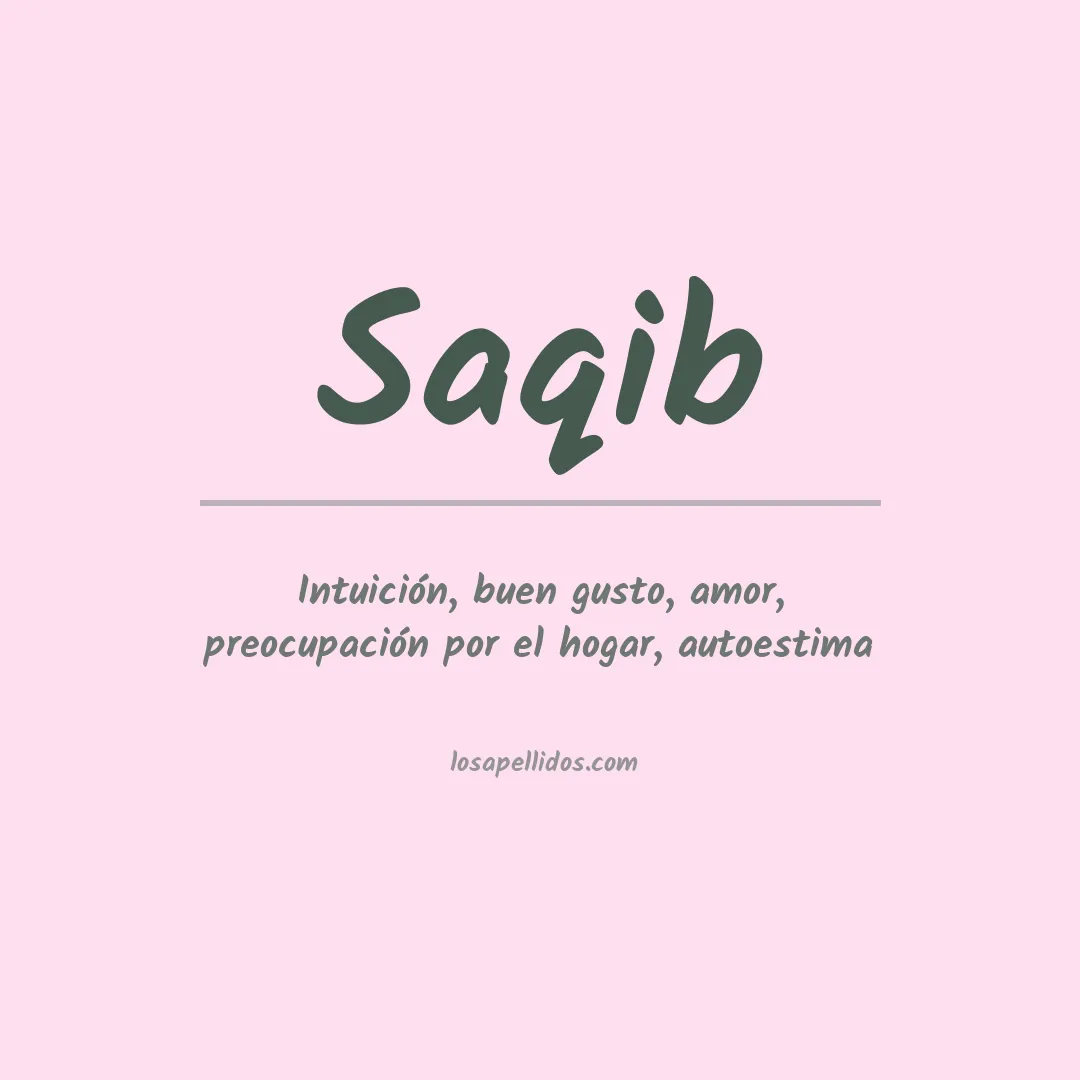Apellido Saqib