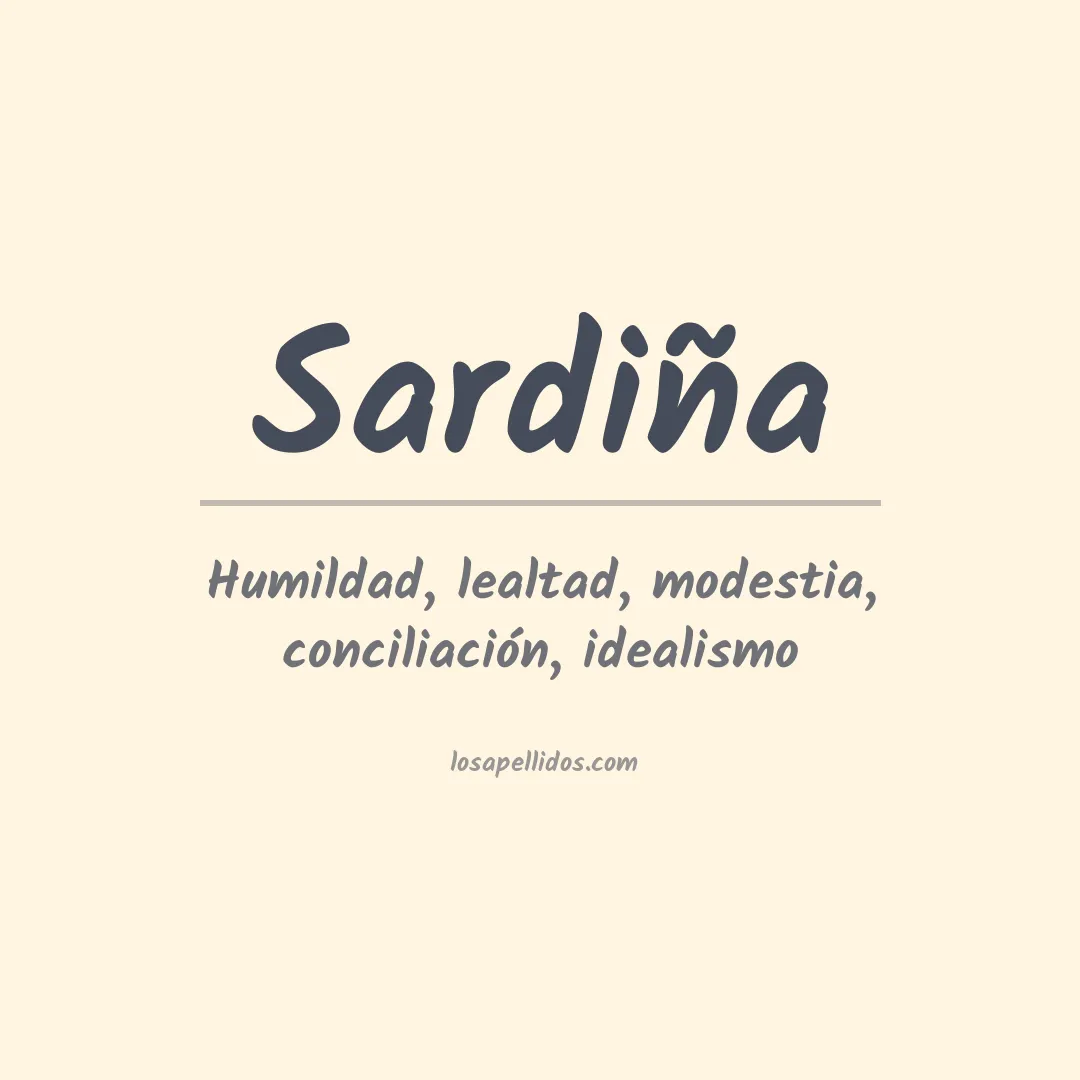 Apellido Sardiña