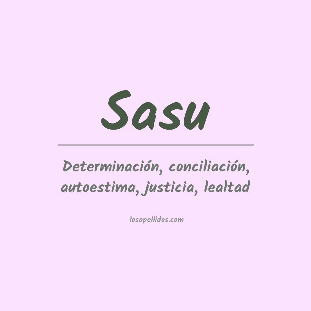 Apellido Sasu