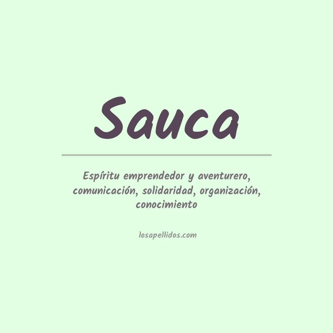 Apellido Sauca