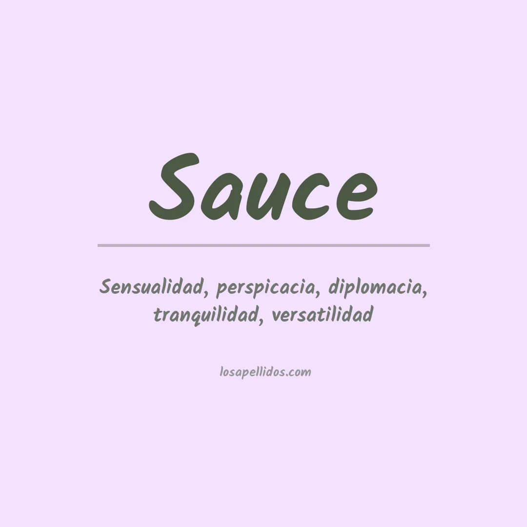 Apellido Sauce